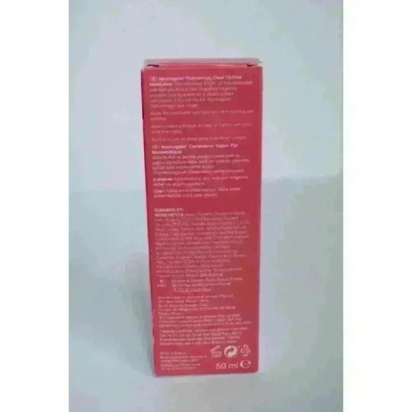 Neutrogena Refreshingly Clear Oil-Free Moisturizer 50Ml Pink Grapefruit NIB - Picture 4 of 11